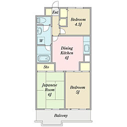 プロシード中河原二番館 0206