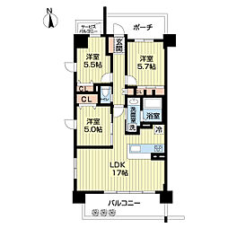 ルネサンス梅島 1301