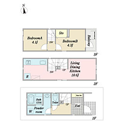 荒川三丁目新築戸建