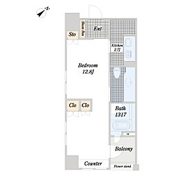 クオス銀座エスト・プルミエ 1104