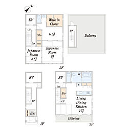 中央区築地2丁目戸建（EVあり） 0001