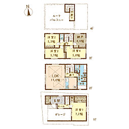 北砂4丁目新築戸建1号棟