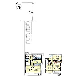 江戸川区南篠崎　独立戸建　8号棟