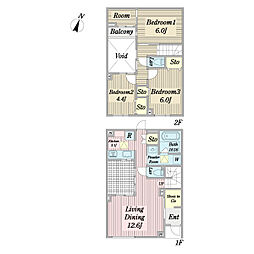 Ｂｌｉｓｓ　Ｖｉｌｌａ　Ｂ棟 0109