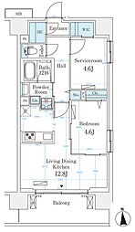 ハビテ本厚木 1401
