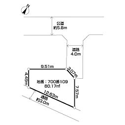 新座市野寺二丁目土地
