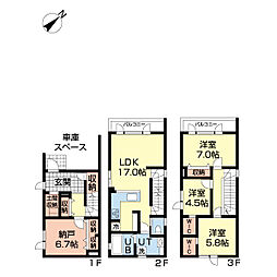 新琴似1条6丁目　戸建