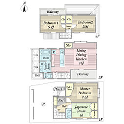 松江2丁目戸建 0001