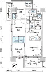 ベルヴュコート柏 205