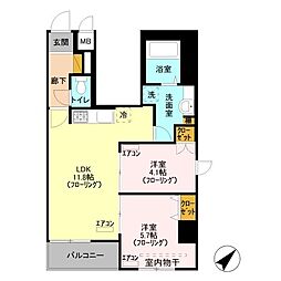 ラフレ東川口 203
