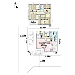 草加市新栄6期　新築戸建