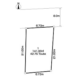袖ケ浦6丁目土地　1号地