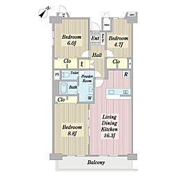 東武みよしみずほ台サンライトマンションＢ棟 220