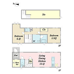 新宿区西落合3丁目戸建