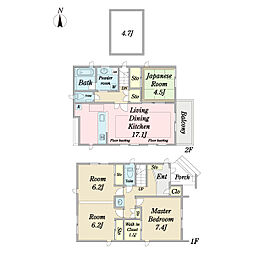 中野区沼袋2丁目戸建