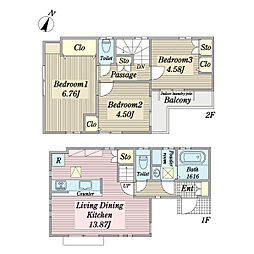中野区上鷺宮1丁目戸建