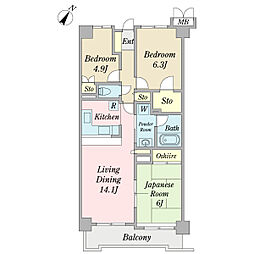 朝日白金台マンション 0304