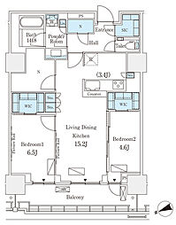 ロイヤルパークス品川 1014