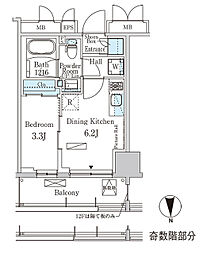 パークアクシス浅草田原町ガーデン 1002
