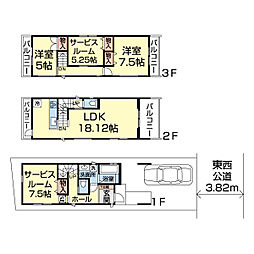 墨田区立花6丁目III　新築分譲住宅　C号棟