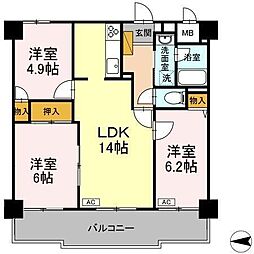 フジヴェール法蓮寺山 208