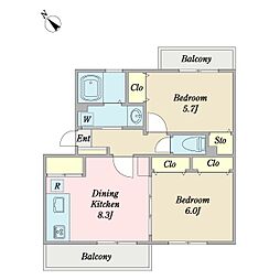 コーポ常盤平 0202