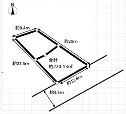 習志野市実籾2丁目土地