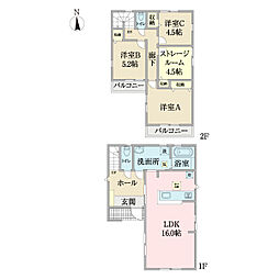 流山市松ケ丘4丁目新築戸建2号棟