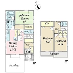 八ケ崎8丁目戸建て