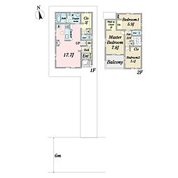松戸市新松戸南2丁目　新築戸建　3号棟