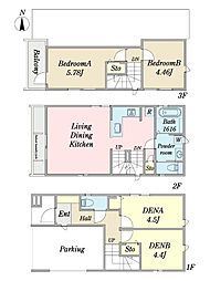 新宿五丁目新築戸建 C棟