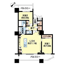 パークタワー東京フロント 2305