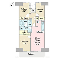 プロムナード仲町台1号棟