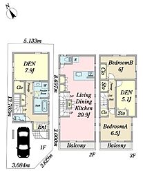 日吉本町4丁目戸建て