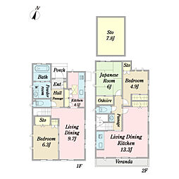 厚木市上依知中古戸建