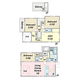篠原北1丁目新築戸建て　Ｂ号棟