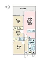 グランデ鷺宮 0206