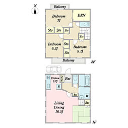 杉並区高円寺北１丁目の一戸建て