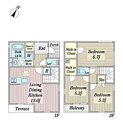 カトル・セゾン国分寺Ｄ