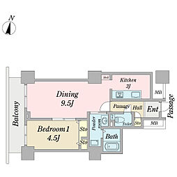 天王洲ビュータワー（ＳＡ借上） 1411