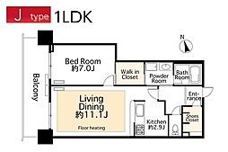 アートヴィレッジ大崎ビュータワー(SA借上) 1812