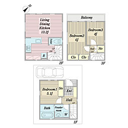 南篠崎町3丁目貸家