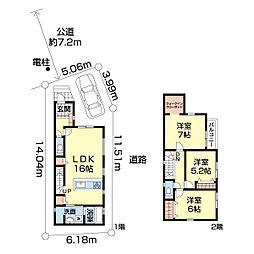グラファーレ市川市国分17期　新築戸建