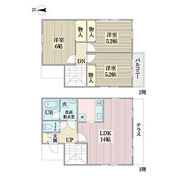 上高野賃貸戸建Ｄ棟 000D