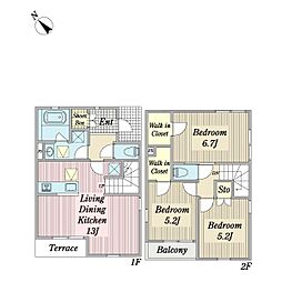 フリージアＢ棟 0001