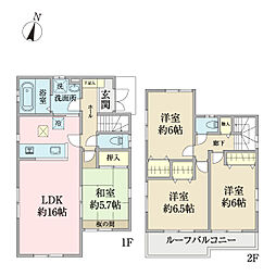 鎌ケ谷市中佐津間2丁目中古戸建