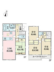 鎌ケ谷市中佐津間2丁目中古戸建