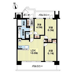 ガーデンコート西の原　1号棟 0204