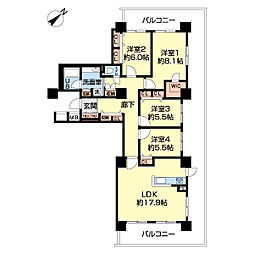 ローレルスクエア千葉ニュータウン中央　F棟 1905
