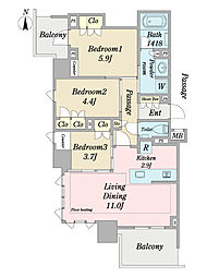 アルファグランデ日暮里 1102